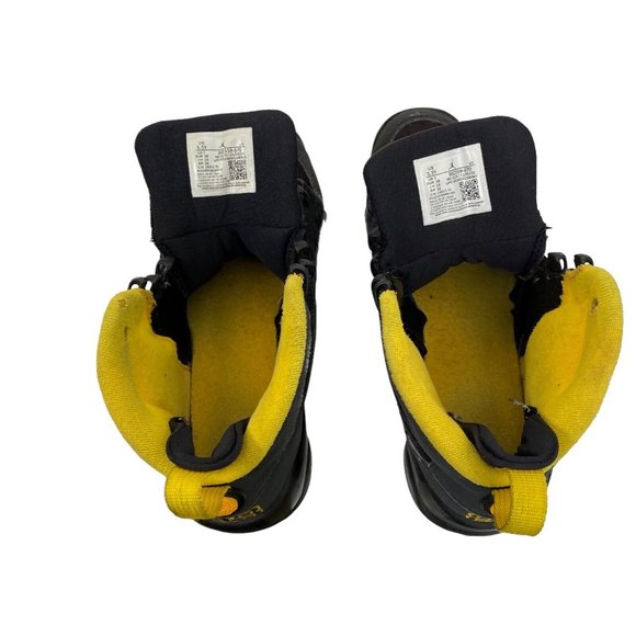 Nike Air Jordan IX Retro Dark Charcoal University Gold GS Size 5.5Y (302359-070) - Picture 4 of 16